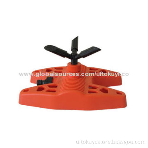 Lawn Sprinkler, Connect with Fast Connector